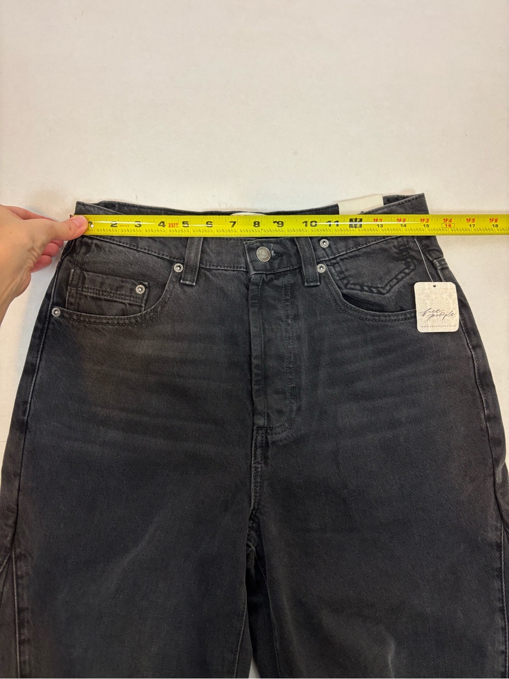 Free People Eden High Slouchy Flare Jeans in 11th Hour Size 27 - Picture 11 of 14